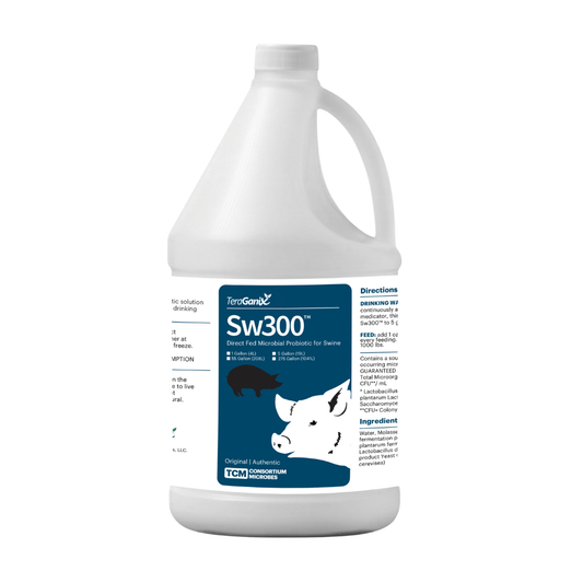 TeraGanix 1 Gallon SW300™: Elevate Swine Gut Health with Liquid Probiotics