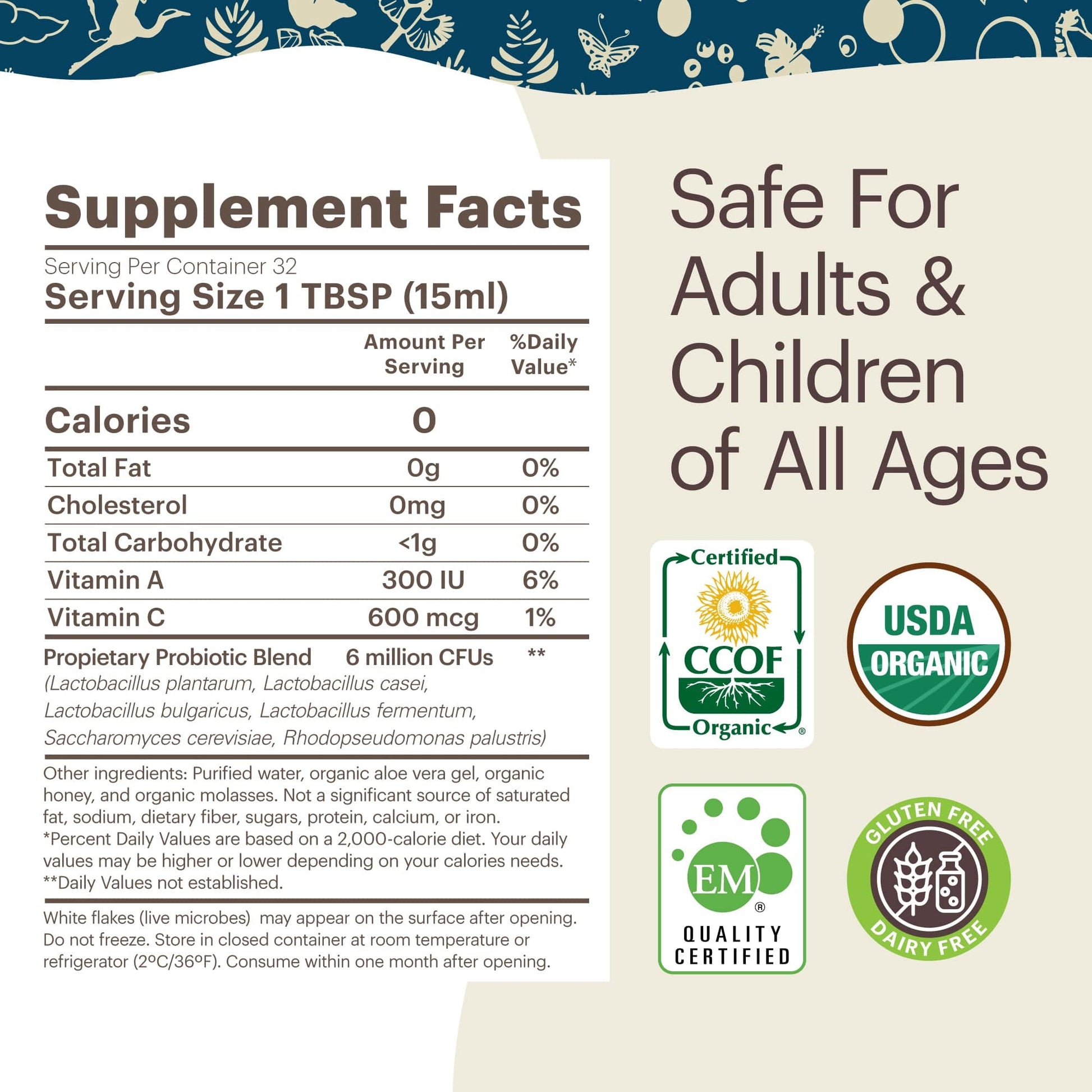 TeraGanix 4 Bottles x PRO EM-1