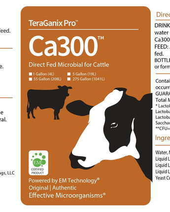 TeraGanix Ca300™ Direct Fed Microbial: Enhancing Cattle Health and Well-Being
