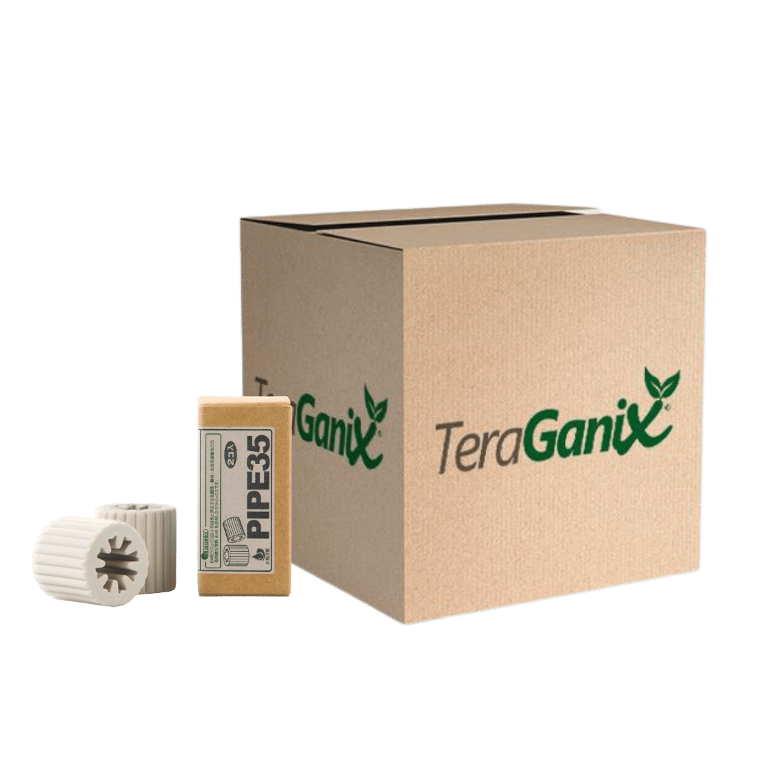 TeraGanix Case of EM-X Ceramic Pipe 35mm (25 sets per case)
