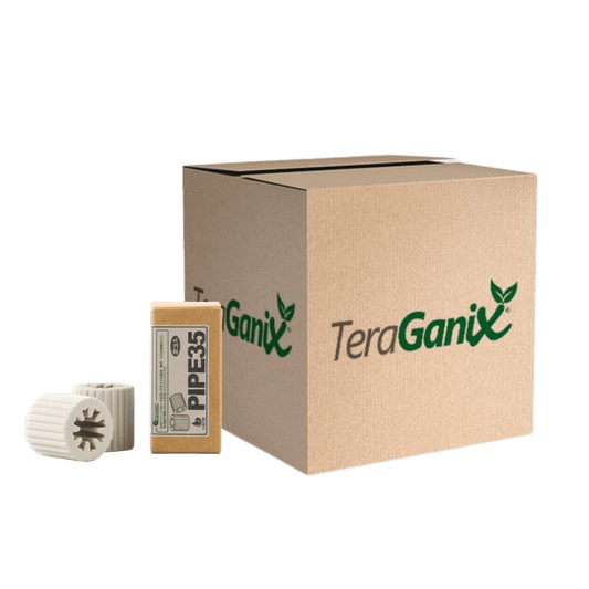 TeraGanix Case of EM-X Ceramic Pipe 35mm (25 sets per case)
