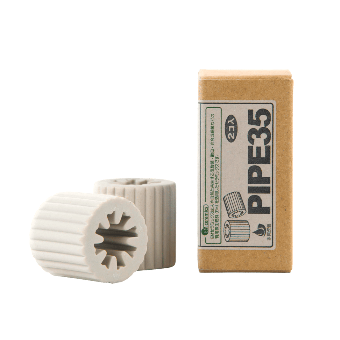 TeraGanix Case of EM-X Ceramic Pipe 35mm (25 sets per case)