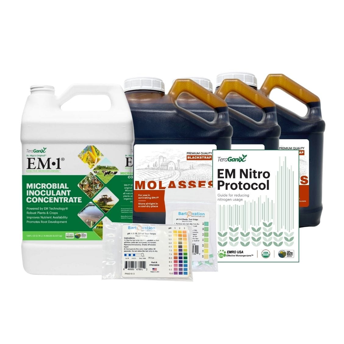 TeraGanix Soil Amendment 10 Acre Trial EM Nitro 'Nitrogen Reduction Protocol' Trial