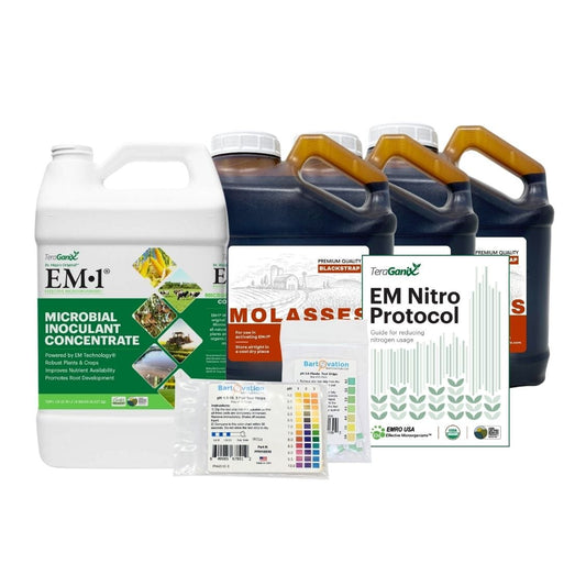 TeraGanix Soil Amendment 10 Acre Trial EM Nitro 'Nitrogen Reduction Protocol' Trial
