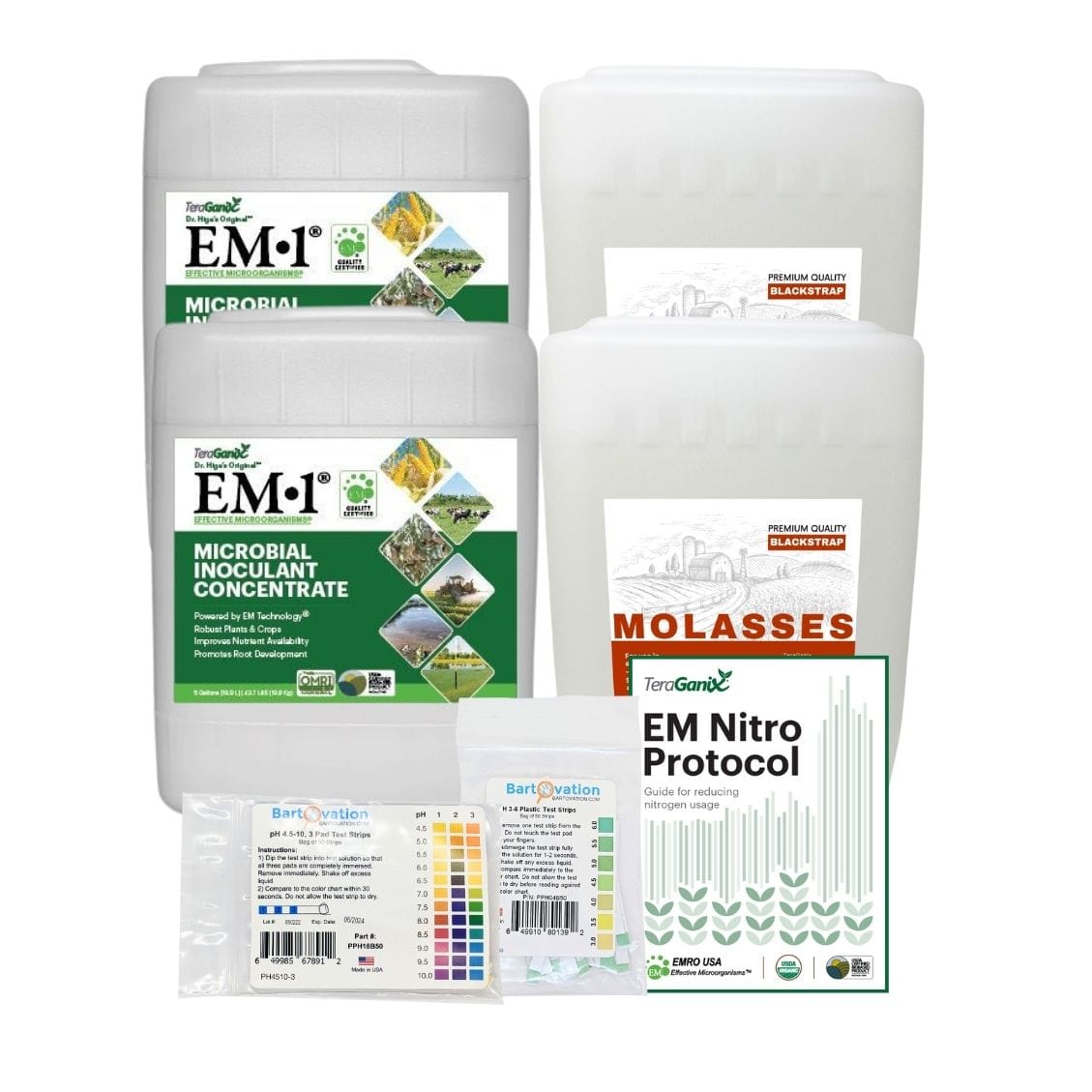 TeraGanix Soil Amendment 50 Acre Trial EM Nitro 'Nitrogen Reduction Protocol' Trial