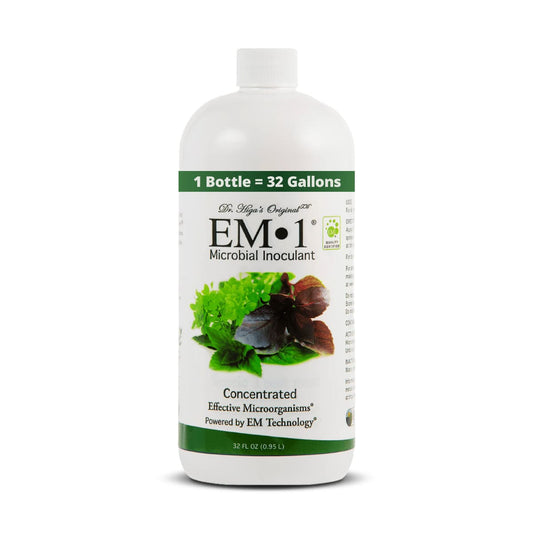 TeraGanix Soil Amendment EM-1 Microbial Inoculant 32oz EM-1 Microbial Inoculant Soil Amendment