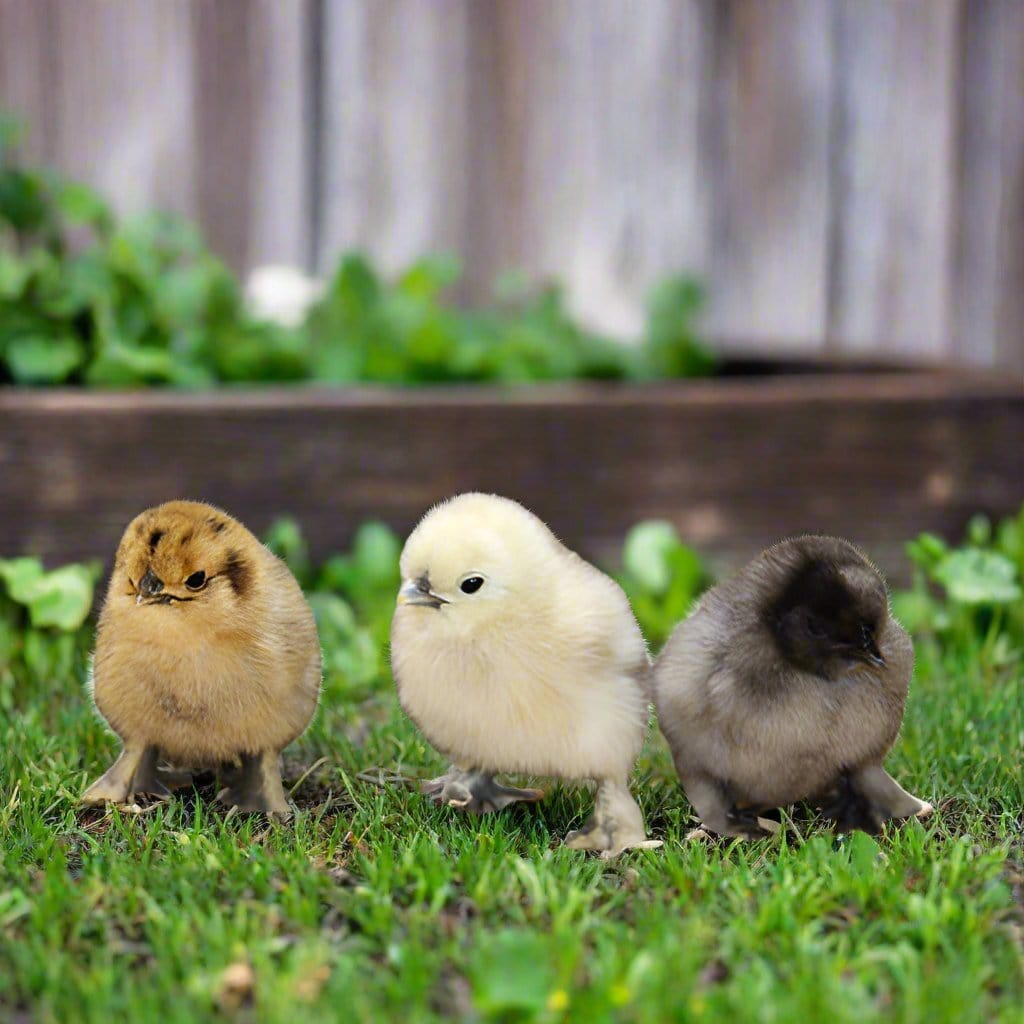 Az Chickens September 10th Silkie Chicks – Buy 6 + 3 Bonus Free (9 Unsexed, Mixed Colors, Shipping Included)