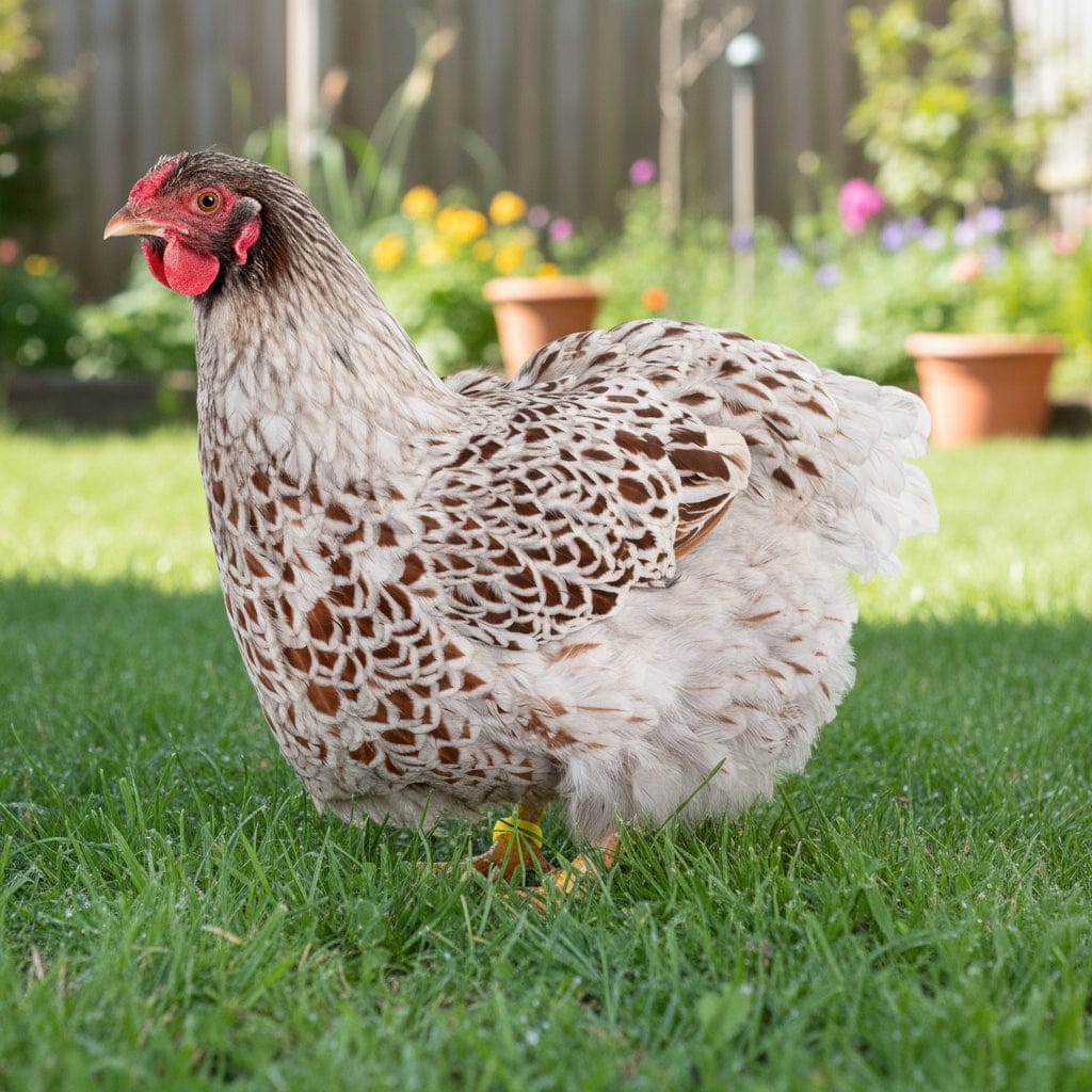 Az Chickens Speckled Sussex Chicks Blue Laced Red Wyandotte Chicks – Buy 6 + 4 Bonus Free (10 Females Total, Shipping Included)