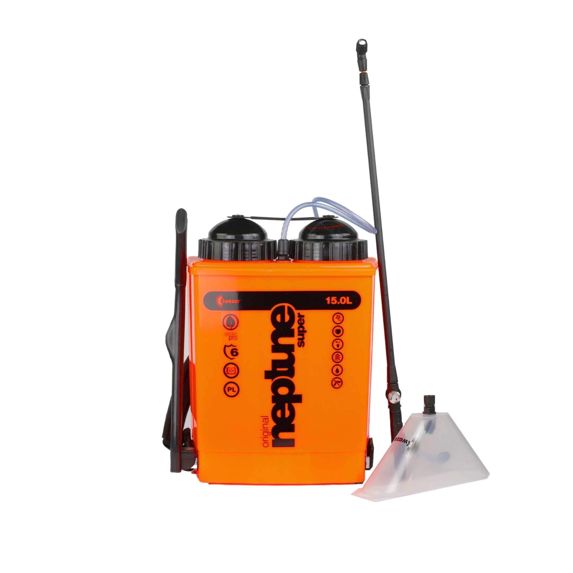 Bootstrap Farmer 15L Manual Pump Kwazar Neptune Commercial 15L Backpack Sprayer | Manual & Electric Options