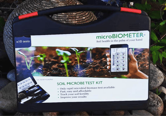 Microbiome Testing Instruments microBIOMETER® Soil Testing Kit – TeraGanix