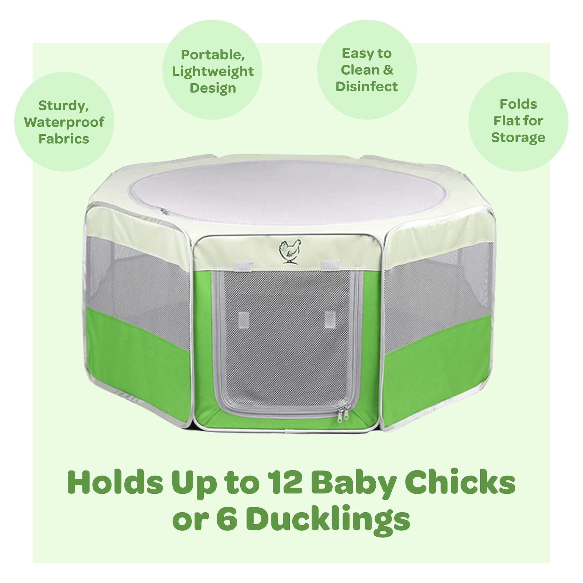 My Pet Chicken Baby Chick Supplies My Pet Chicken Hen Pen Pop-Up Brooder