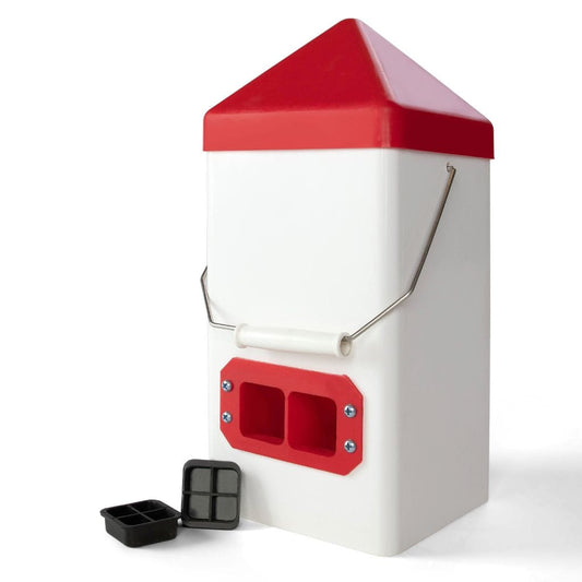 My Pet Chicken CHICKEN SUPPLIES Farmight Chick Feeder Dual-Port, 5 LB