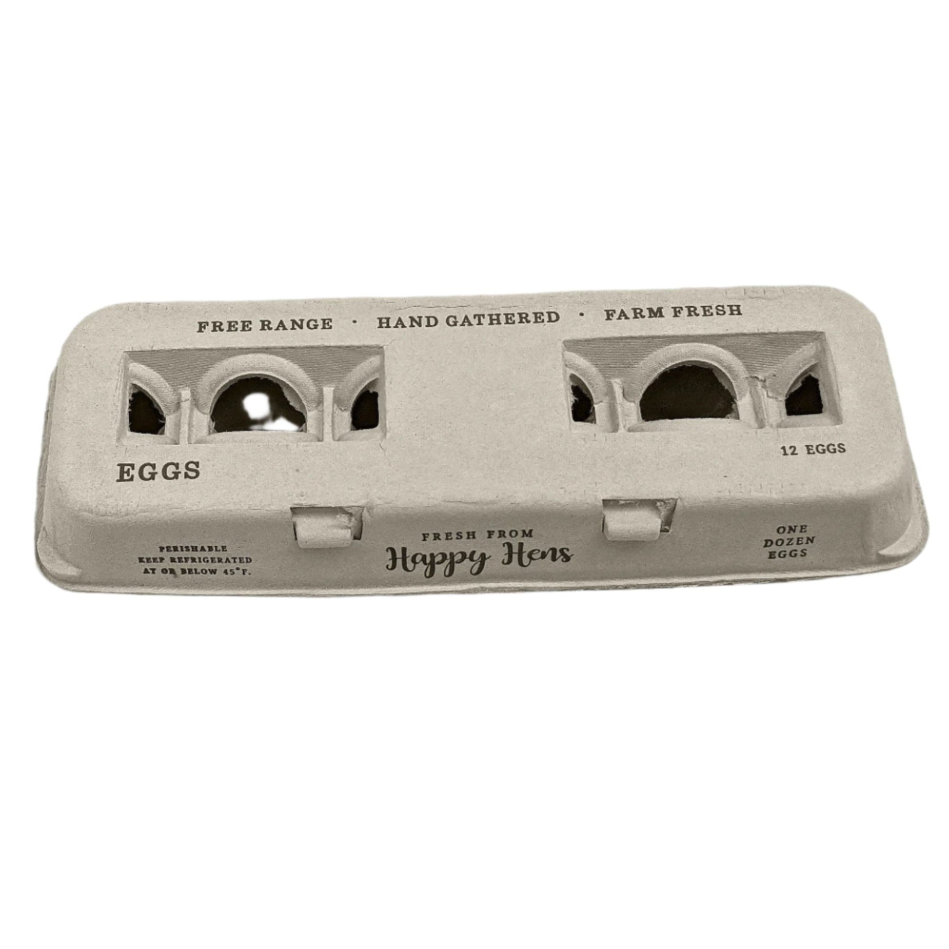 My Pet Chicken Egg Cartons Henlay Blank Stamping Egg Cartons - 25, 90, or 250