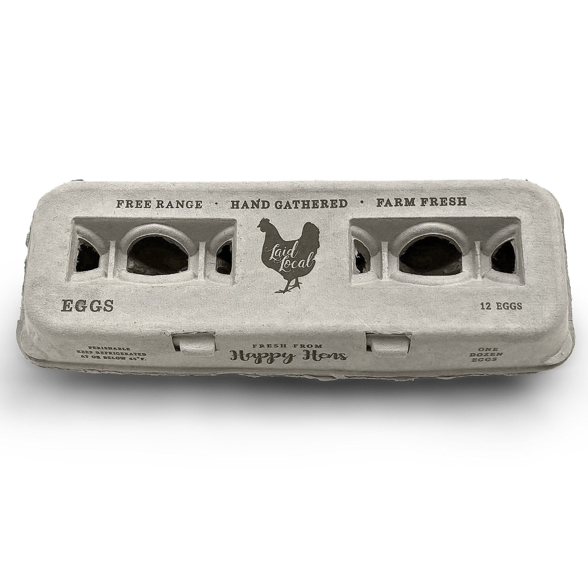 My Pet Chicken Egg Cartons Henlay Laid Local Egg Cartons- Adorable Printed Vintage Design- 25, 90, or 250