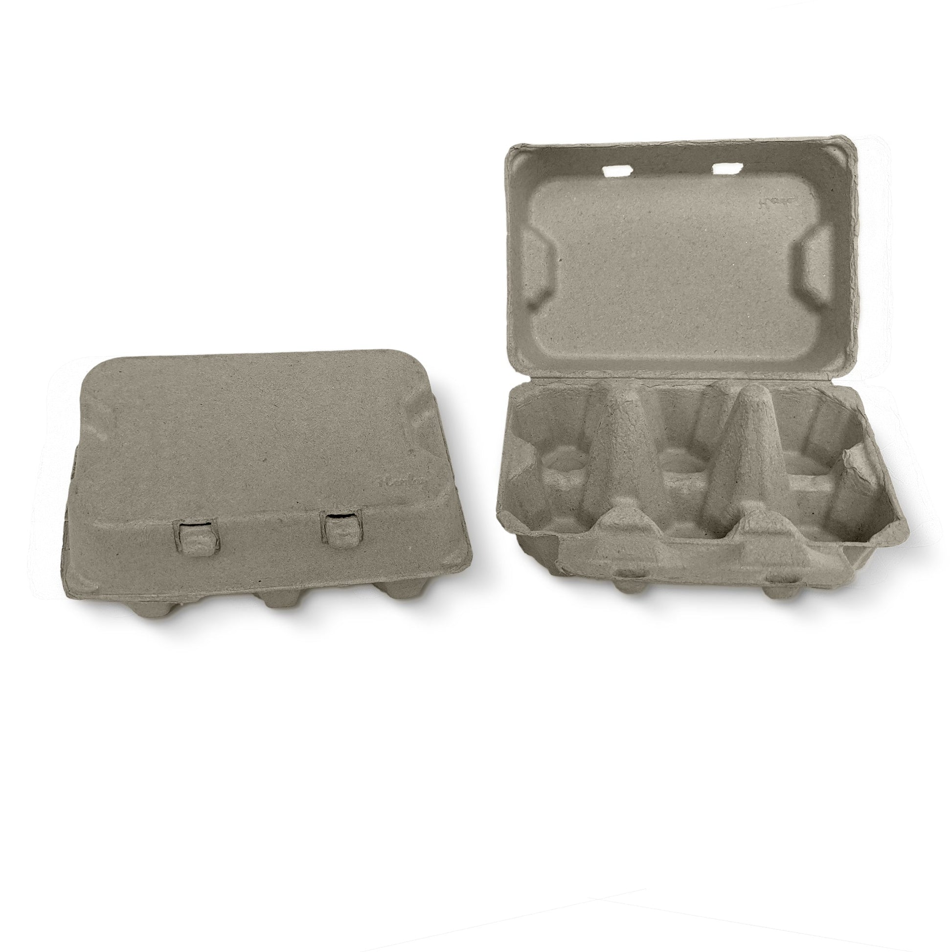My Pet Chicken Egg Cartons Tan Egg Cartons / 20 Cartons Henlay Duck Egg Cartons - Holds Half Dozen Jumbo Eggs- Blank Flat Top, 2 colors, 20 or 100