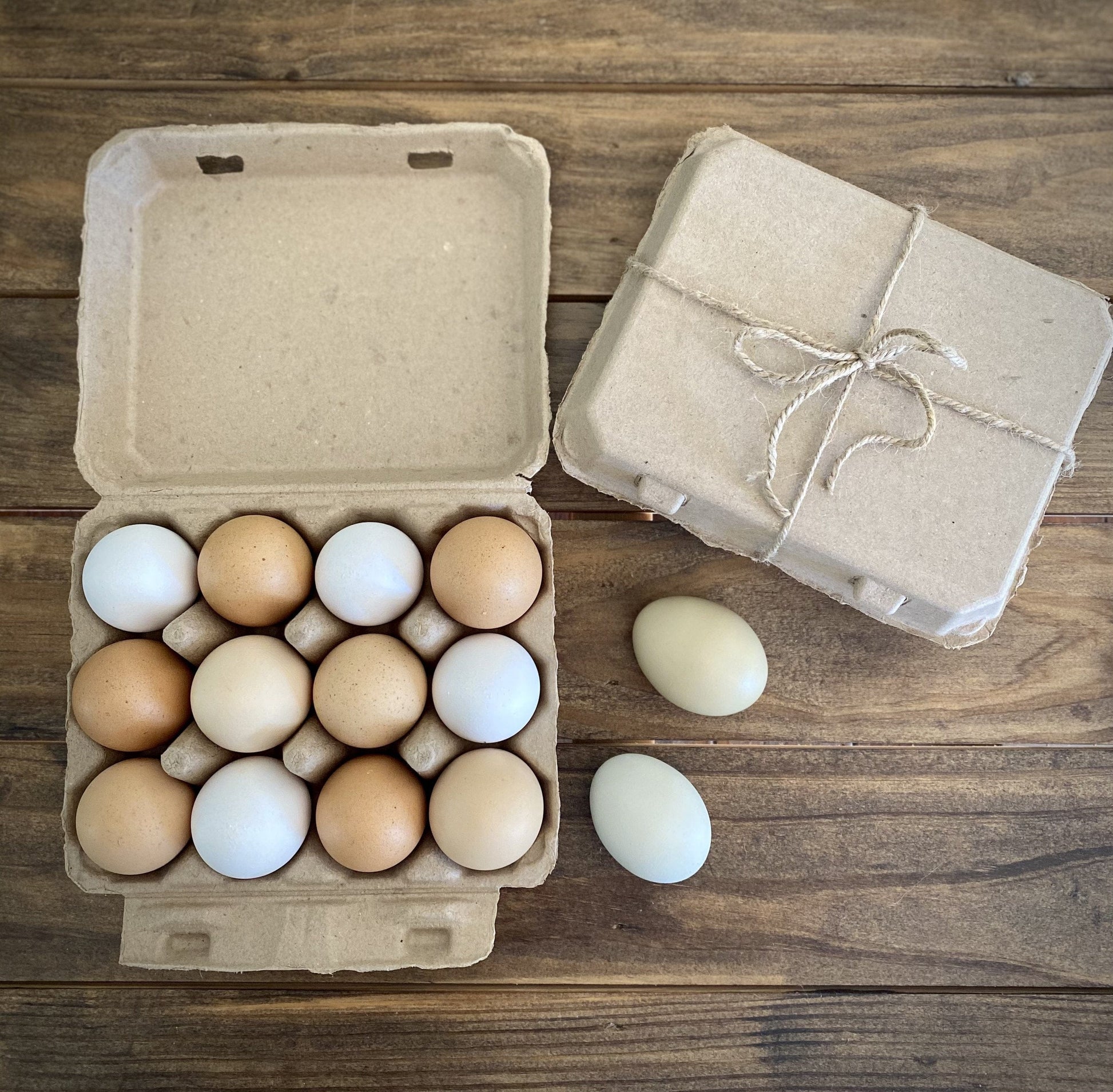 My Pet Chicken Egg Cartons Tan Egg Cartons / 25 Cartons Henlay Vintage Blank Egg Cartons, Classic 3x4 Design, 2 Colors, 25, 65, 75, or 200 Pack