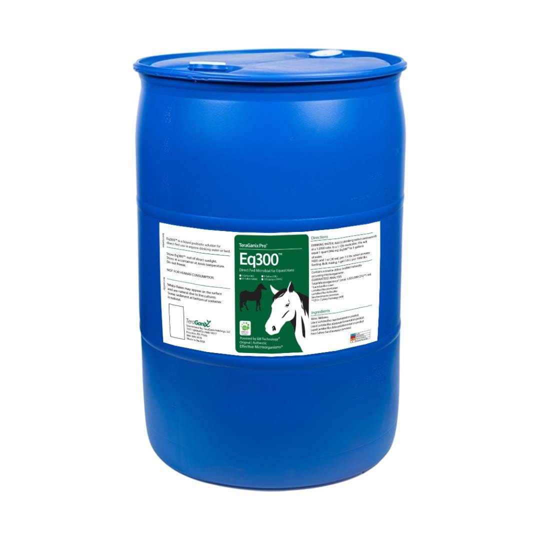 TeraGanix 55 Gallon Eq300™: Equine Gut Health Support