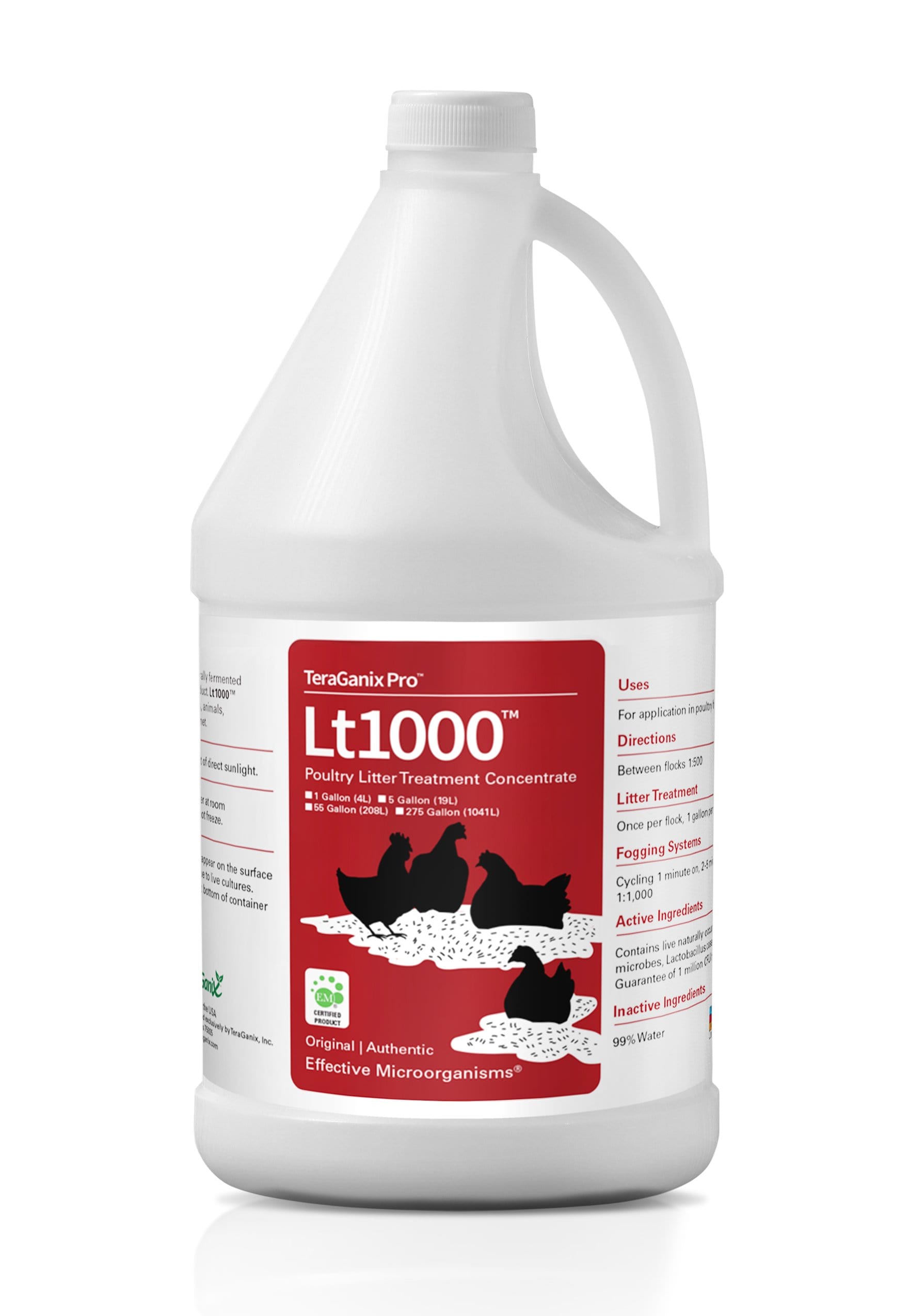 Lt1000 Poultry House Cleaning Solution 1 Gallon Bottle Teraganix lt1000-poultry-house-cleaning-solution-1-gallon-bottle-teraganix