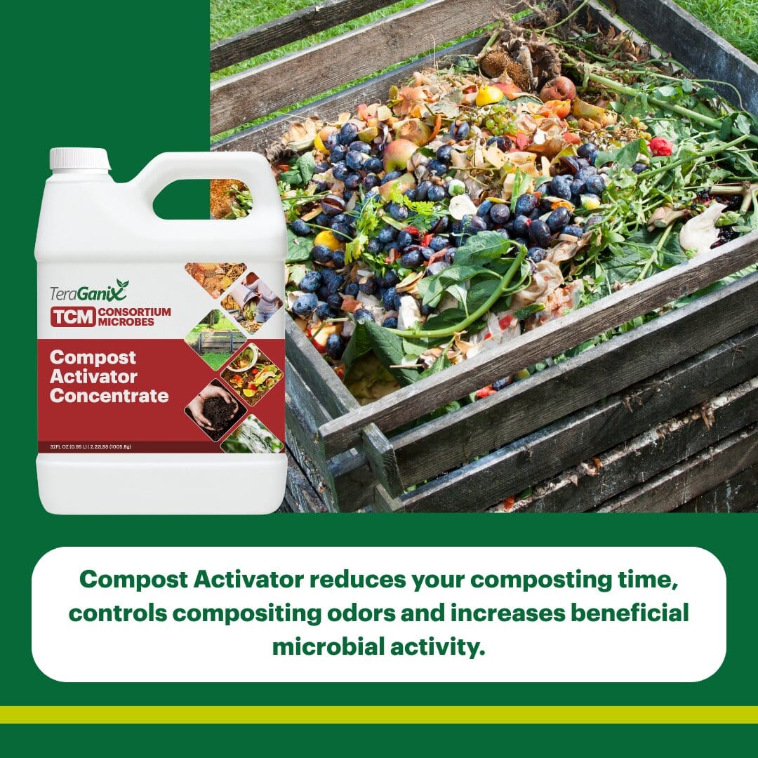 TeraGanix Compost Activator 32oz Compost Activator Concentrate