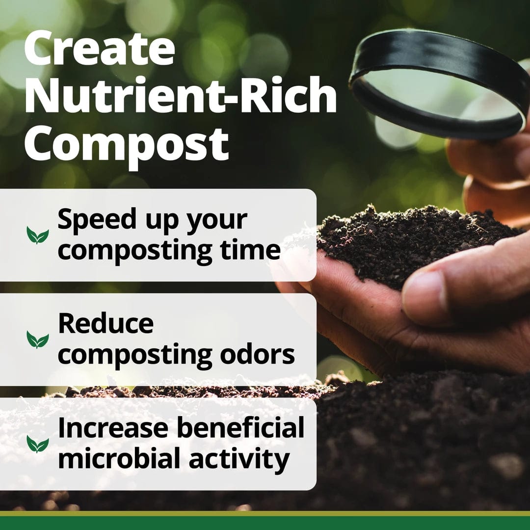 TeraGanix Compost Activator EM-1 Compost Starter, Concentrate