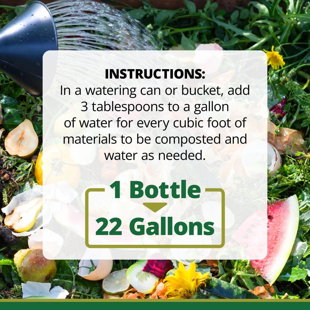 TeraGanix Compost Activator EM-1 Compost Starter, Concentrate