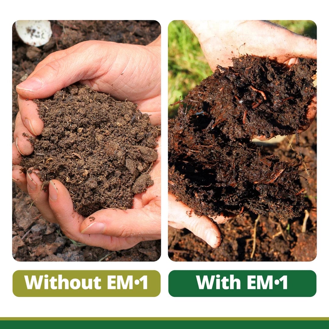 TeraGanix Compost Activator EM-1 Compost Starter, Concentrate
