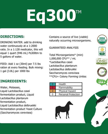 TeraGanix Eq300™: Equine Gut Health Support