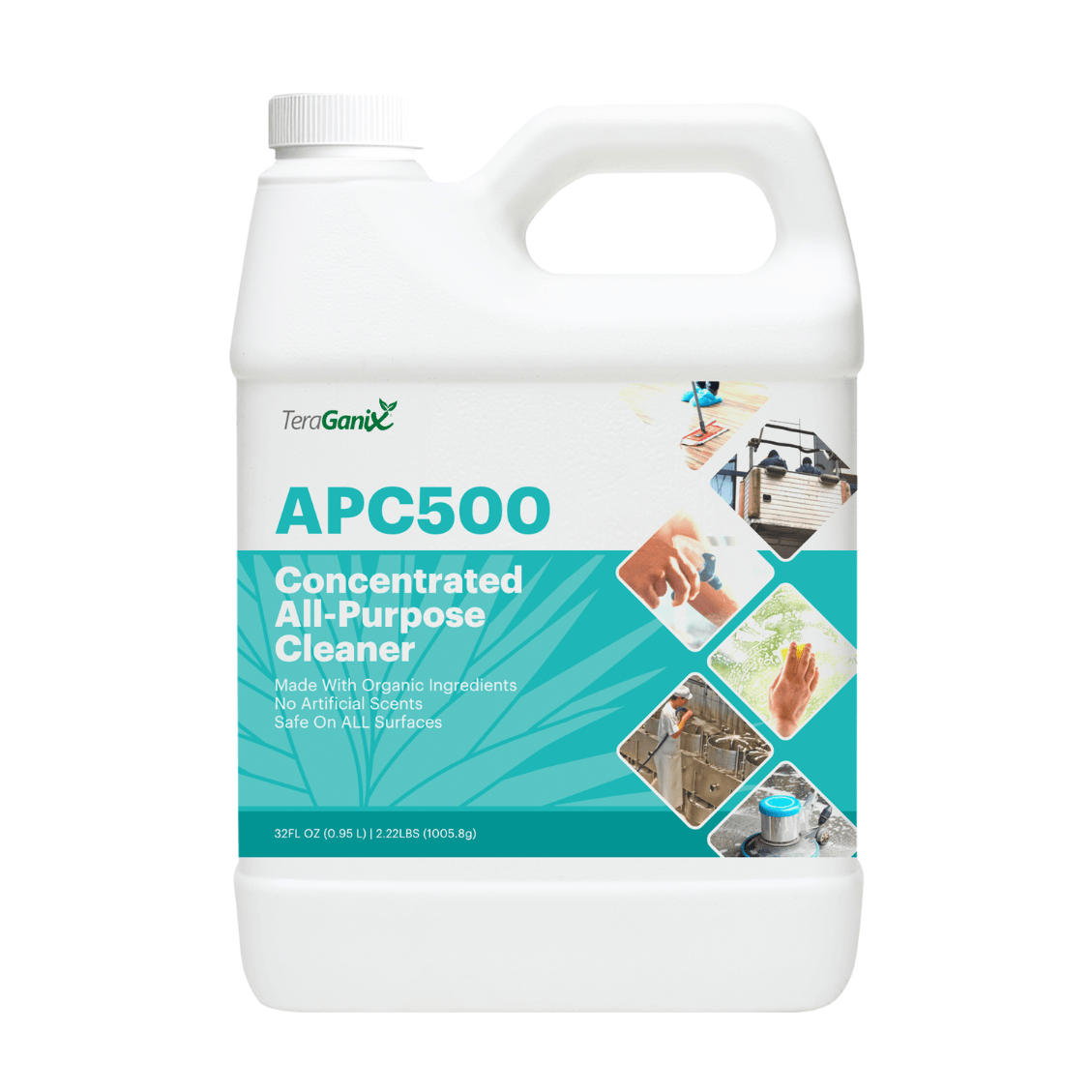 TeraGanix, Inc. Household Cleaning Supplies 32oz APC500 Nontoxic All-purpose Cleaning Product