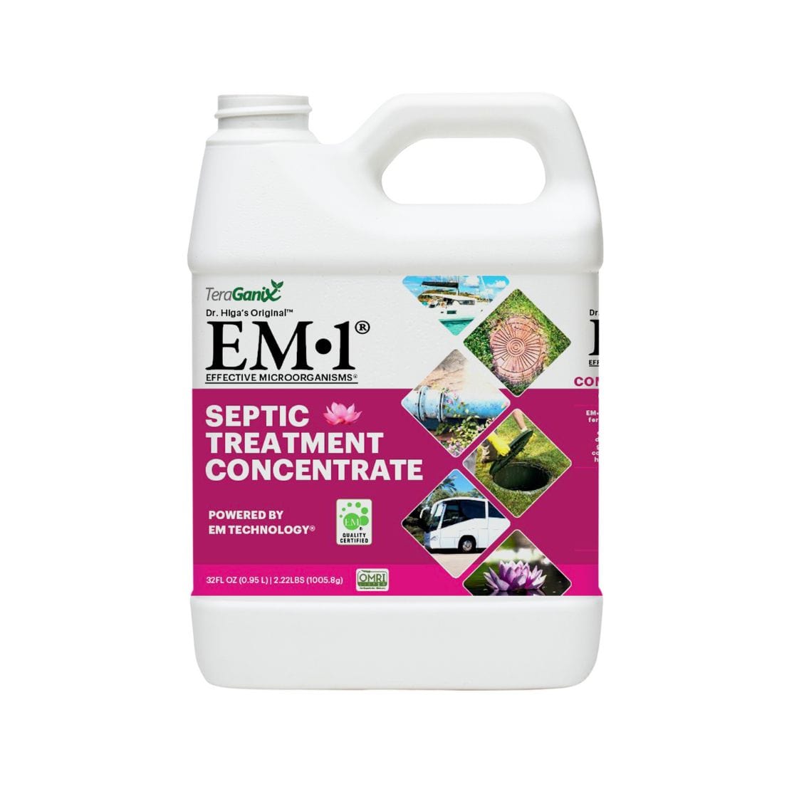 TeraGanix Septic Tank Treatment EM-1® Septic Treatment